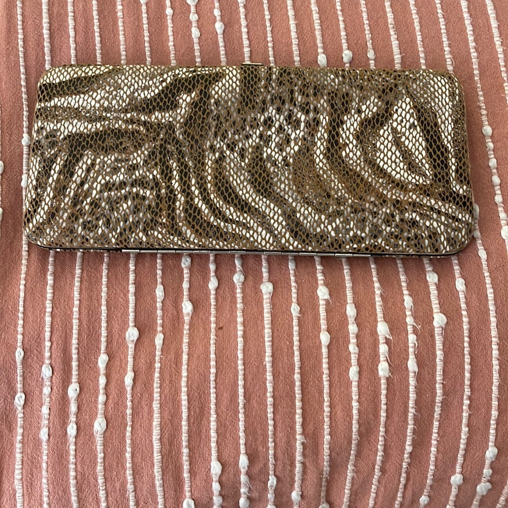 Snakeskin Clutch